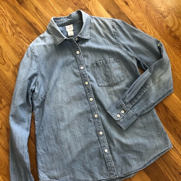 SOLD J. Crew The Perfect Shirt Button Down Shirt - Picture 6 of 11